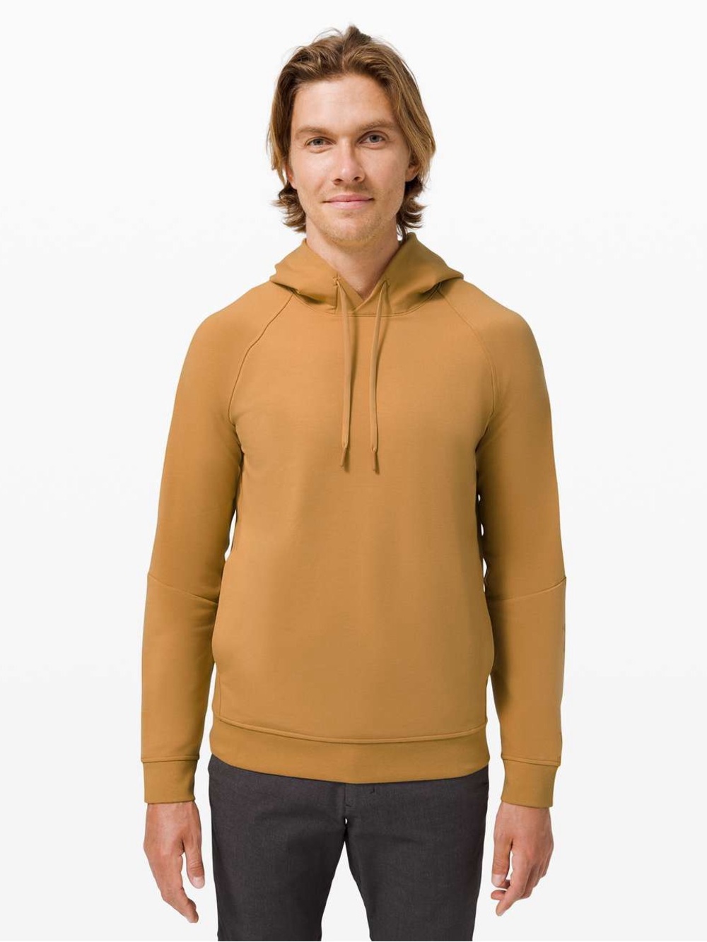 Lululemon City Sweat Pullover Hoodie Gold Buff size M